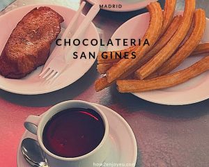 Read more about the article 本場のチュロス、マドリードのチョコラテリア・サン・ヒネス【Chocolateria San Gines】