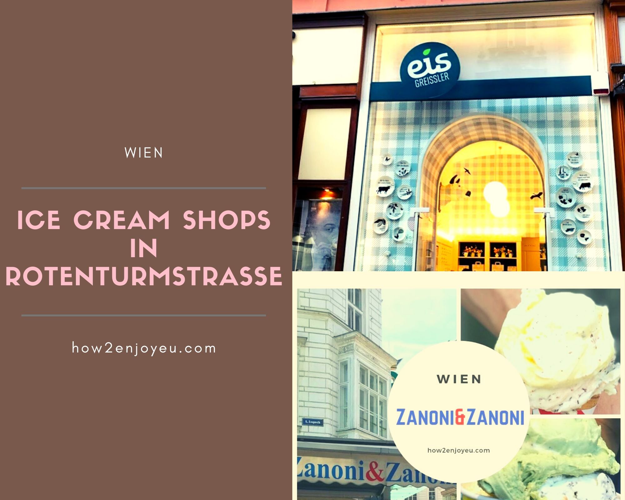 You are currently viewing ウィーン、2つの有名アイスクリーム屋さんを食べ比べ、美味しいのはどっち？