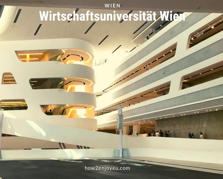 Read more about the article 建築ファンにオススメ、ウィーン、【Wirtschaftsuniversität Wien】のキャンパスの近未来空間