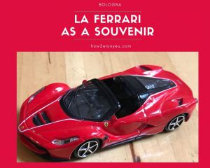 Read more about the article 「イタリア土産にフェラーリのおもちゃを」と思ったら庶民価格ではなかった・・・