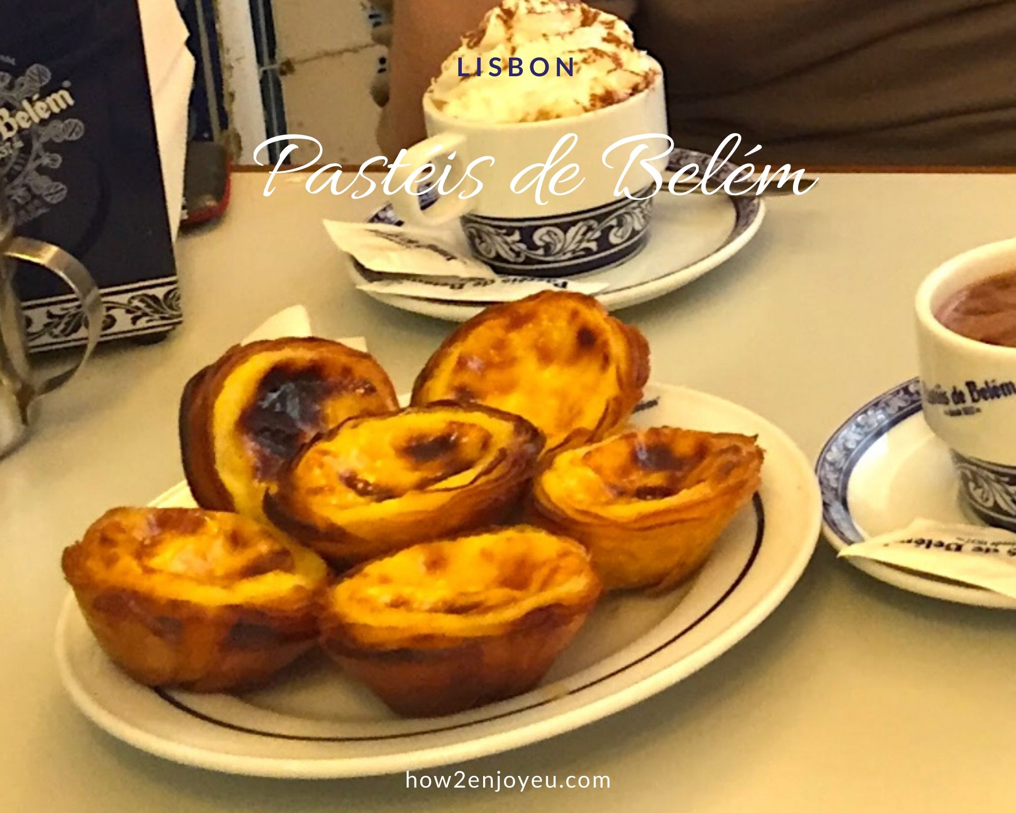 Read more about the article リスボン、エッグタルトのPastéis de Belém、大行列だけど、店内なら結構、すぐ食べられる