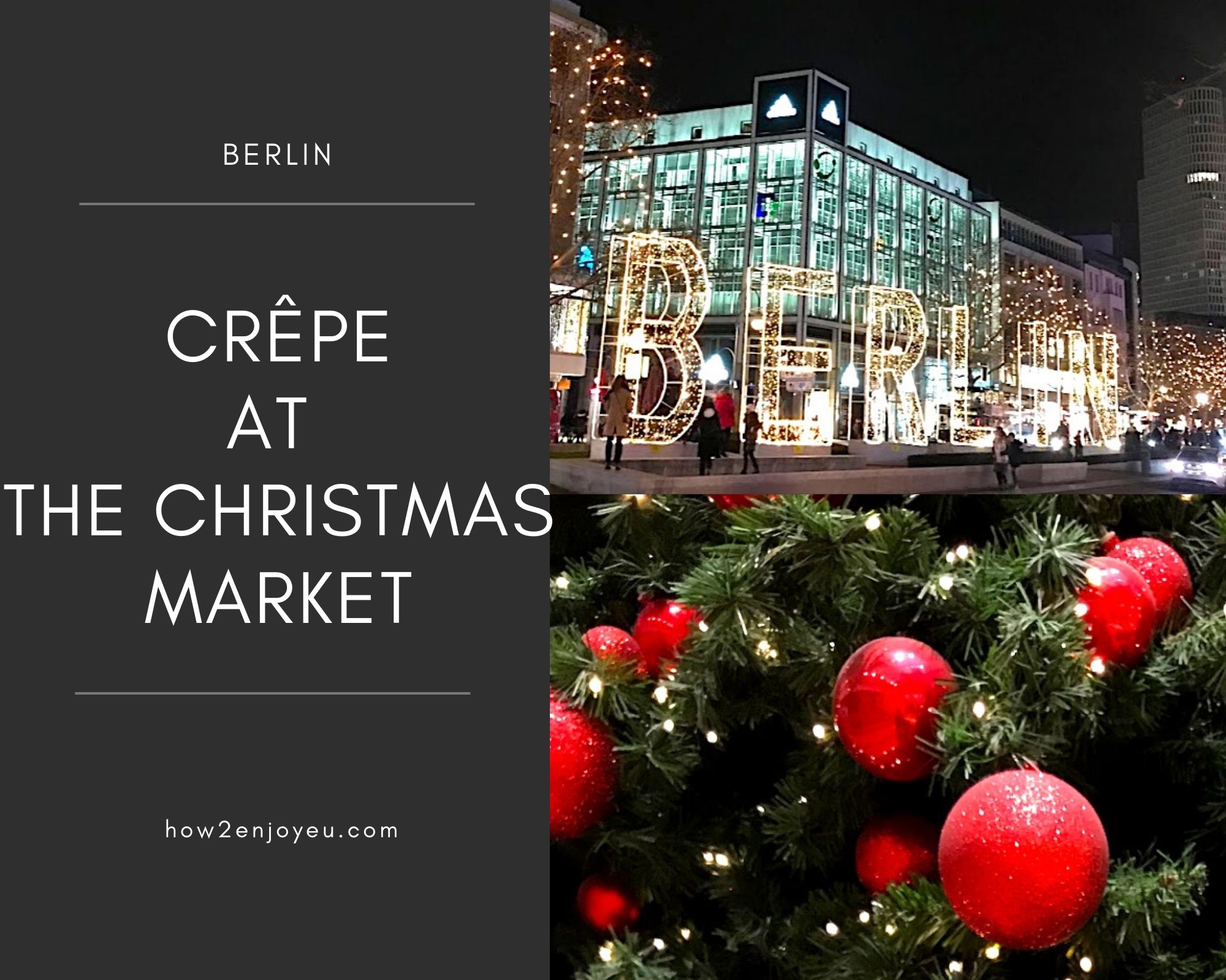 Read more about the article ベルリンのクリスマス・マーケットでバナナ・クレープを食べたら