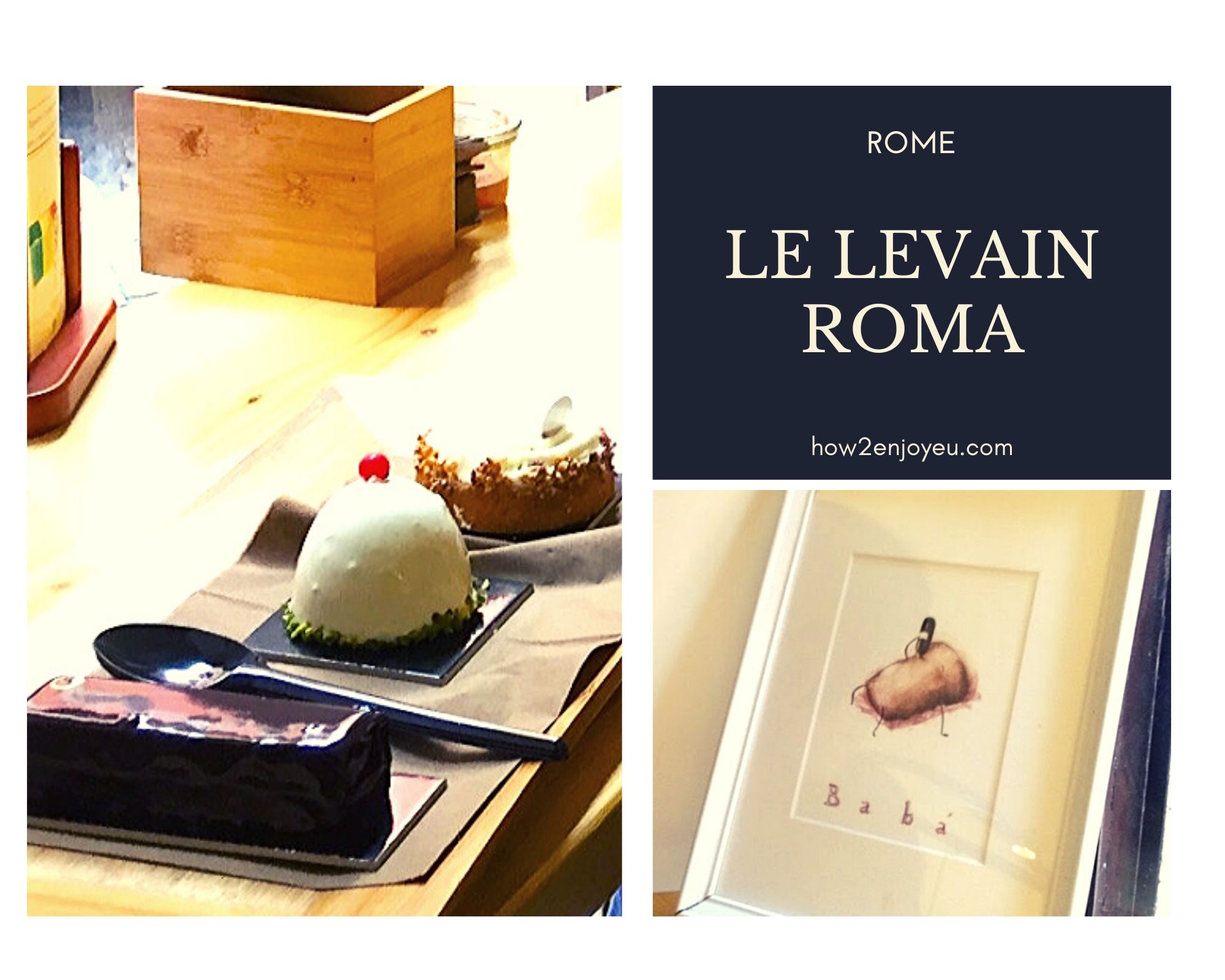 You are currently viewing Le Levain Romaのクロワッサンは激ウマ、ケーキも美味しすぎ