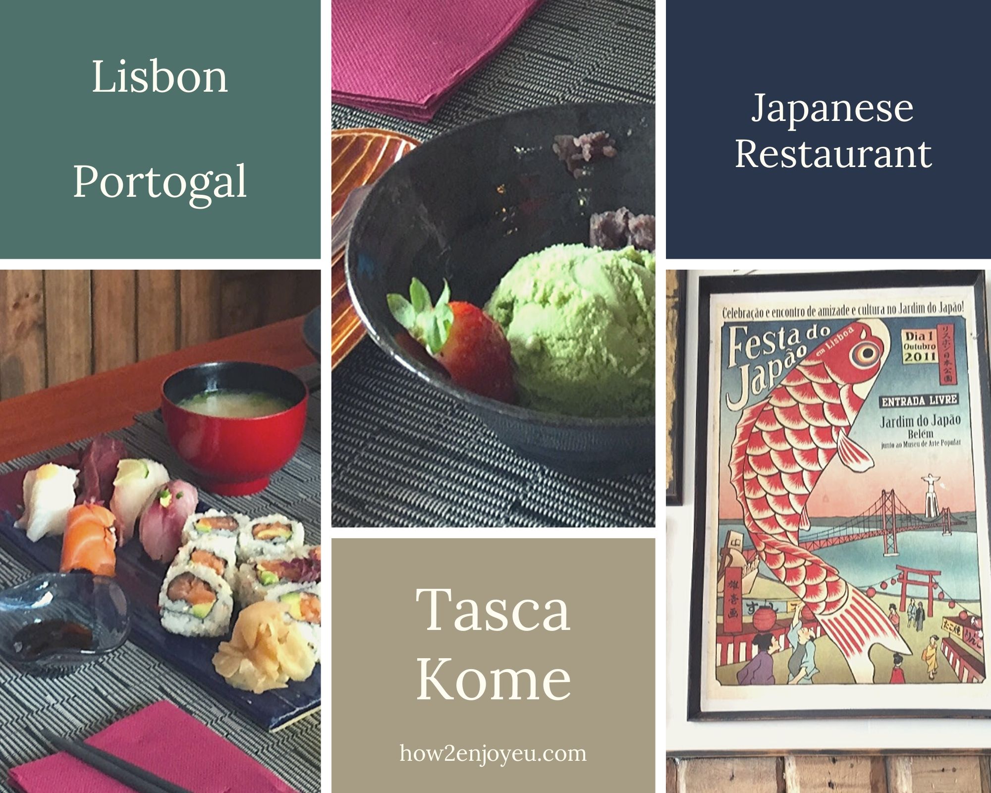 Read more about the article リスボン、Tasca Komeは「日本食レストラン」というより、「日本のレストラン」