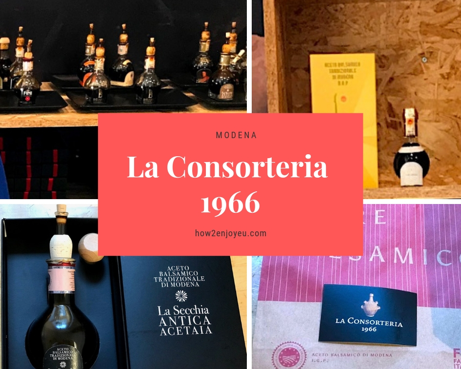 Read more about the article モデナ、高級バルサミコ酢の専門店、【La Consorteria 1966】でバルサミコ酢をティスティング