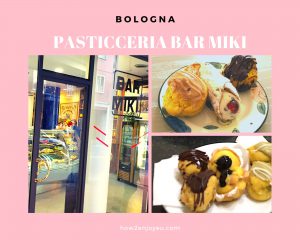 Read more about the article ボローニャ、【Pasticceria Bar Miki】のシュークリームにハマりすぎた