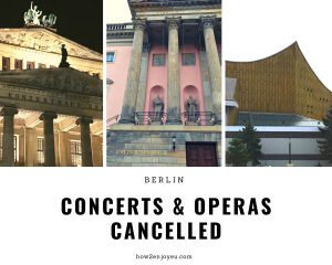 Read more about the article コロナの感染拡大を防ぐため、ベルリンの国立歌劇場やベルリン・フィルなどの公演が中止に