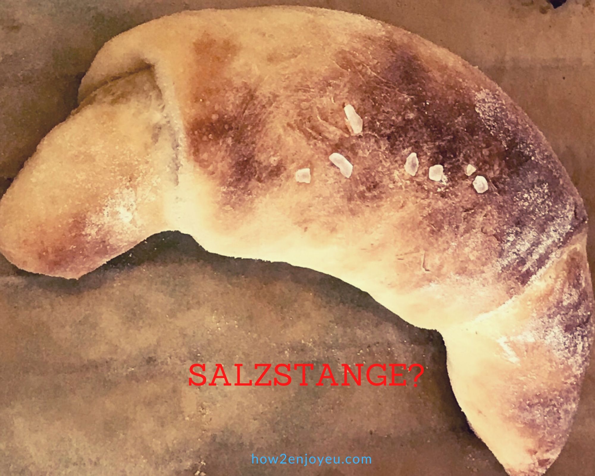 You are currently viewing 日本で人気の塩パンはザルツシュタンゲン？！でもドイツではこれ、パンじゃないんだけど・・・