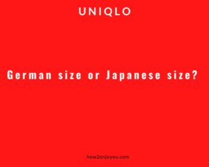 Read more about the article 海外のユニクロでは日本と同じサイズのものが買えるのか？