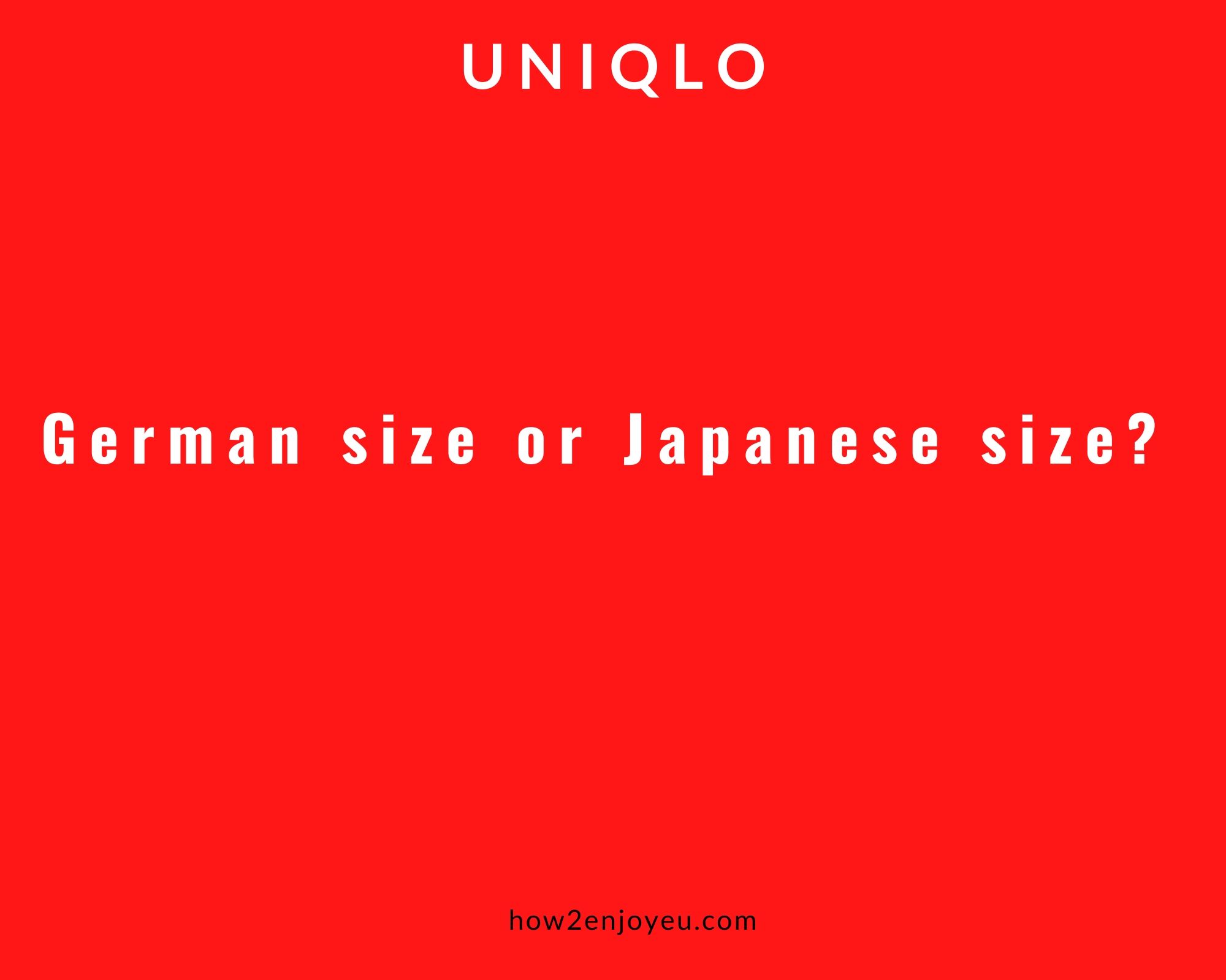 Read more about the article 海外のユニクロでは日本と同じサイズのものが買えるのか？