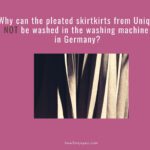 ユニクロ「おうちで洗えるプリーツスカート」がドイツのユニクロではおうちで洗えなくなっている