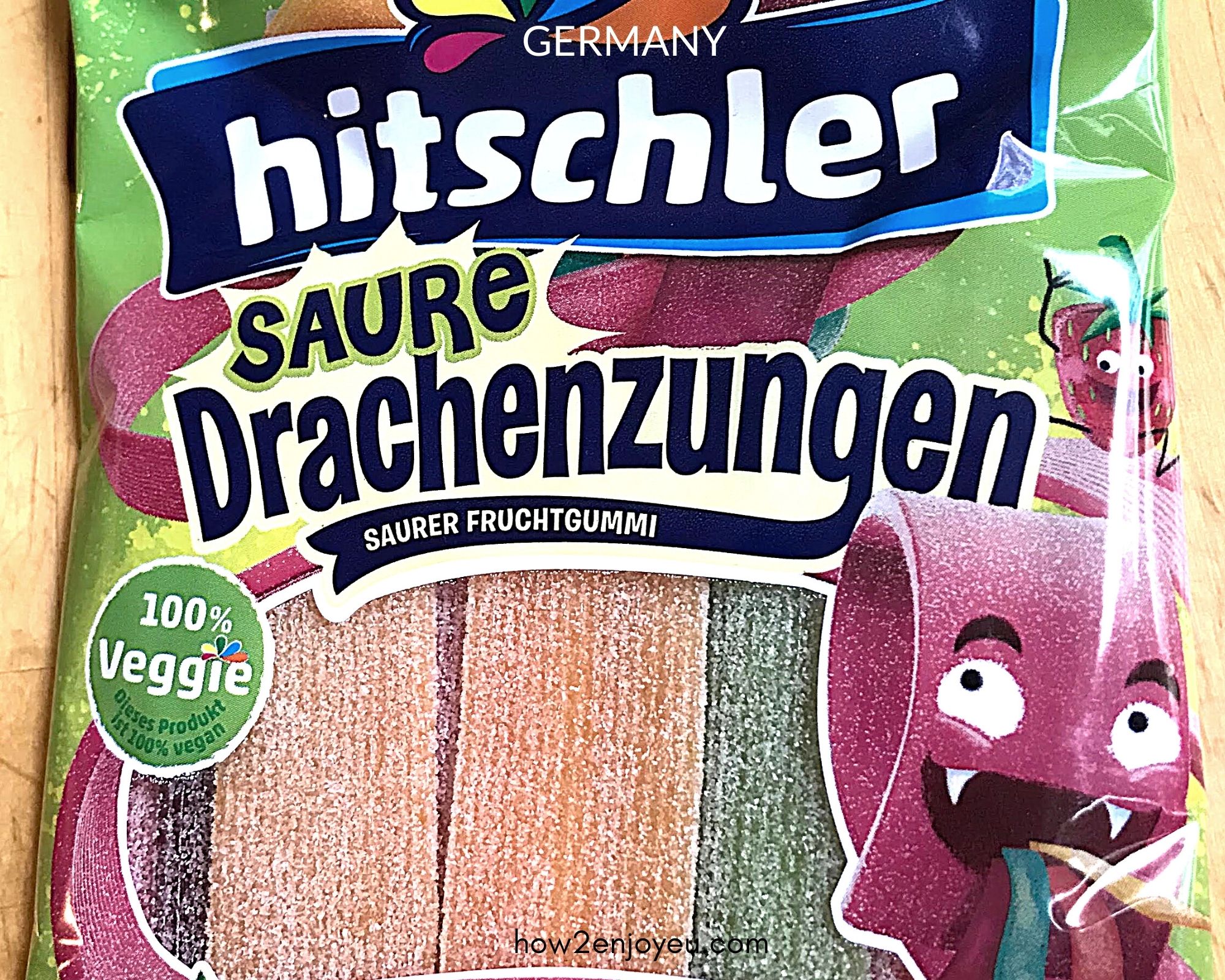 You are currently viewing ドイツのグミ・メーカー、Hitschlerの酸っぱいドラゴンの舌