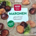 REWEの「MARONEN」なら、栗ごはんをドイツで手軽に楽しめる