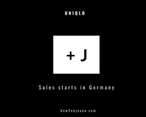 Read more about the article ドイツのユニクロ、【プラスJ】発売日、最速完売したアイテムはこれだ