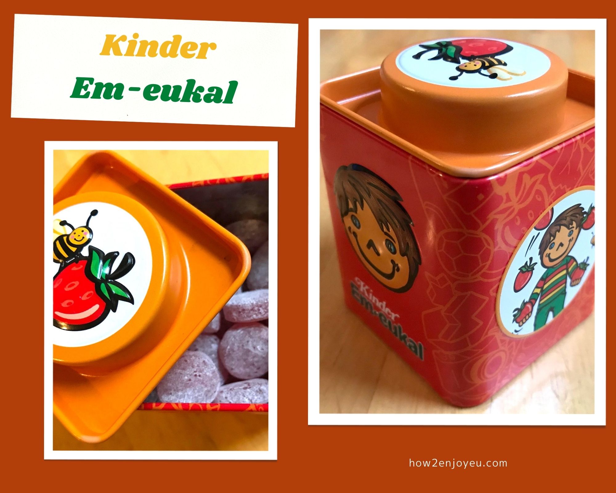 Read more about the article ドイツの子供用のど飴「Kinder Em- eukal」