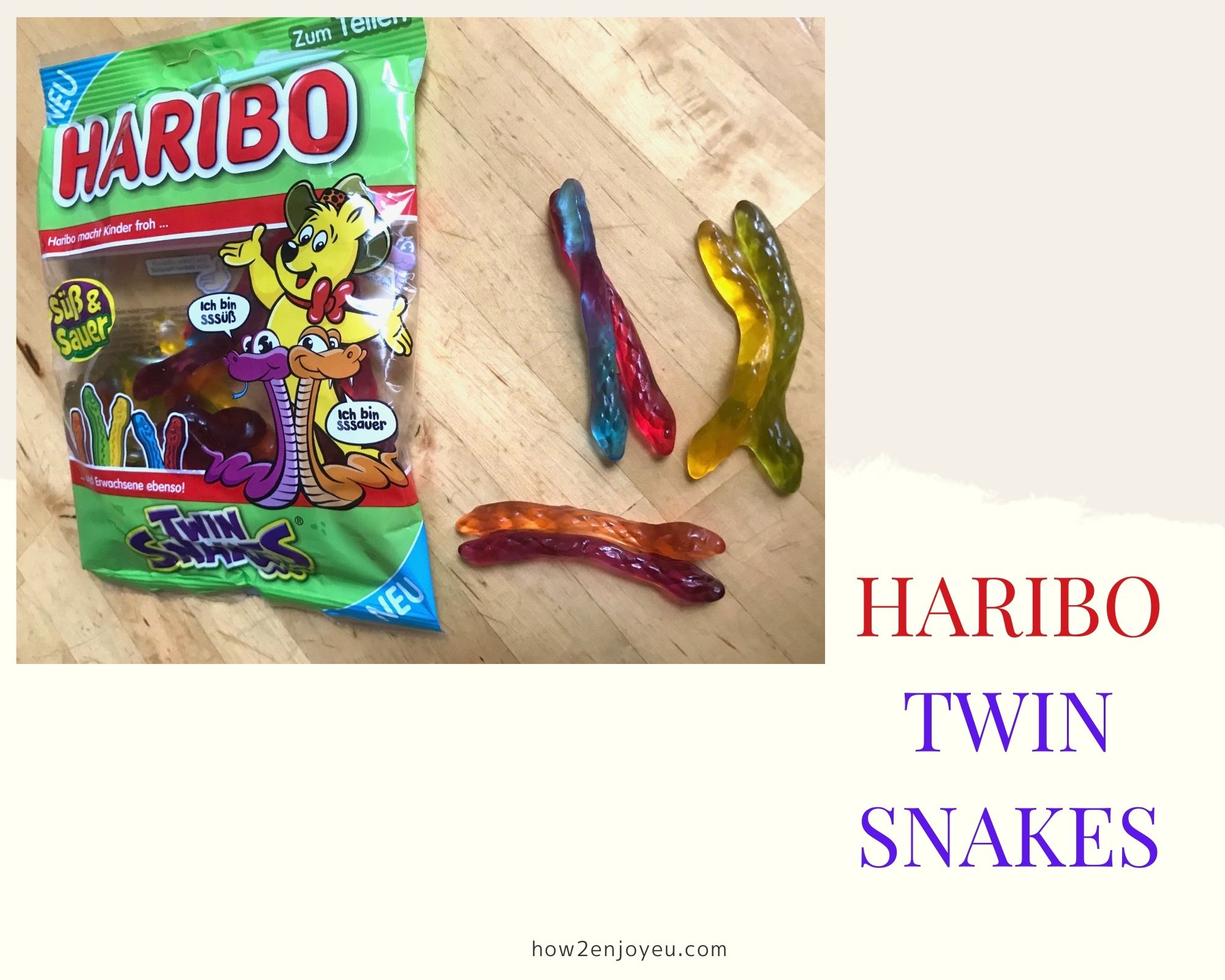 Read more about the article HARIBOの新商品、2匹のヘビのグミ【Twin Snakes】