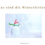 【ドイツの冬休み】は日本の冬休みとは違う