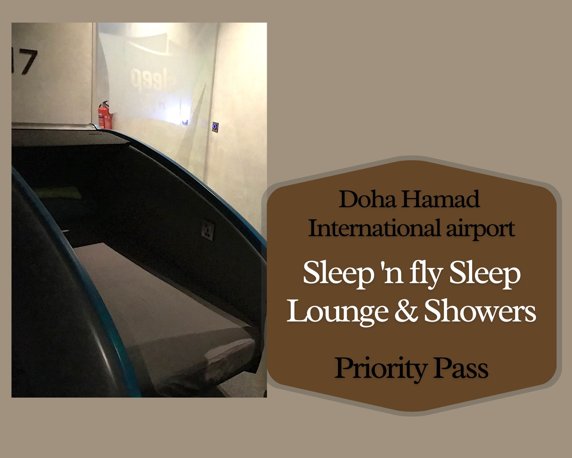 You are currently viewing ドーハ・ハマド国際空港でプライオリティパス利用、深夜の仮眠なら、ノースノードのsleep ‘n fly Sleep Lounge & Showersの一択！
